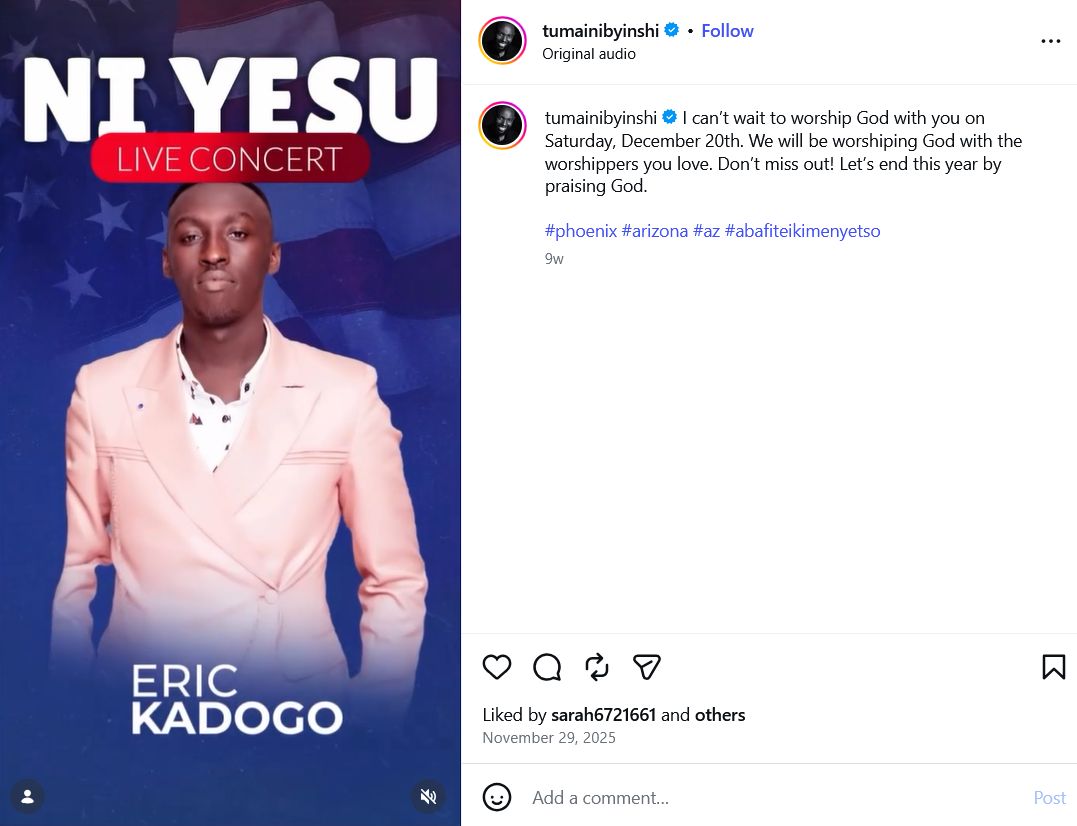 Ethan Manzi Tumaini Byinshi of Gilbert AZ Fails to Pay for Audio and Lighting Equipment